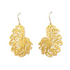 Floral Earrings 1  (Gold-plated)