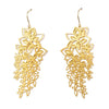 Flower of Life Earrings 1  (Gold-plated)