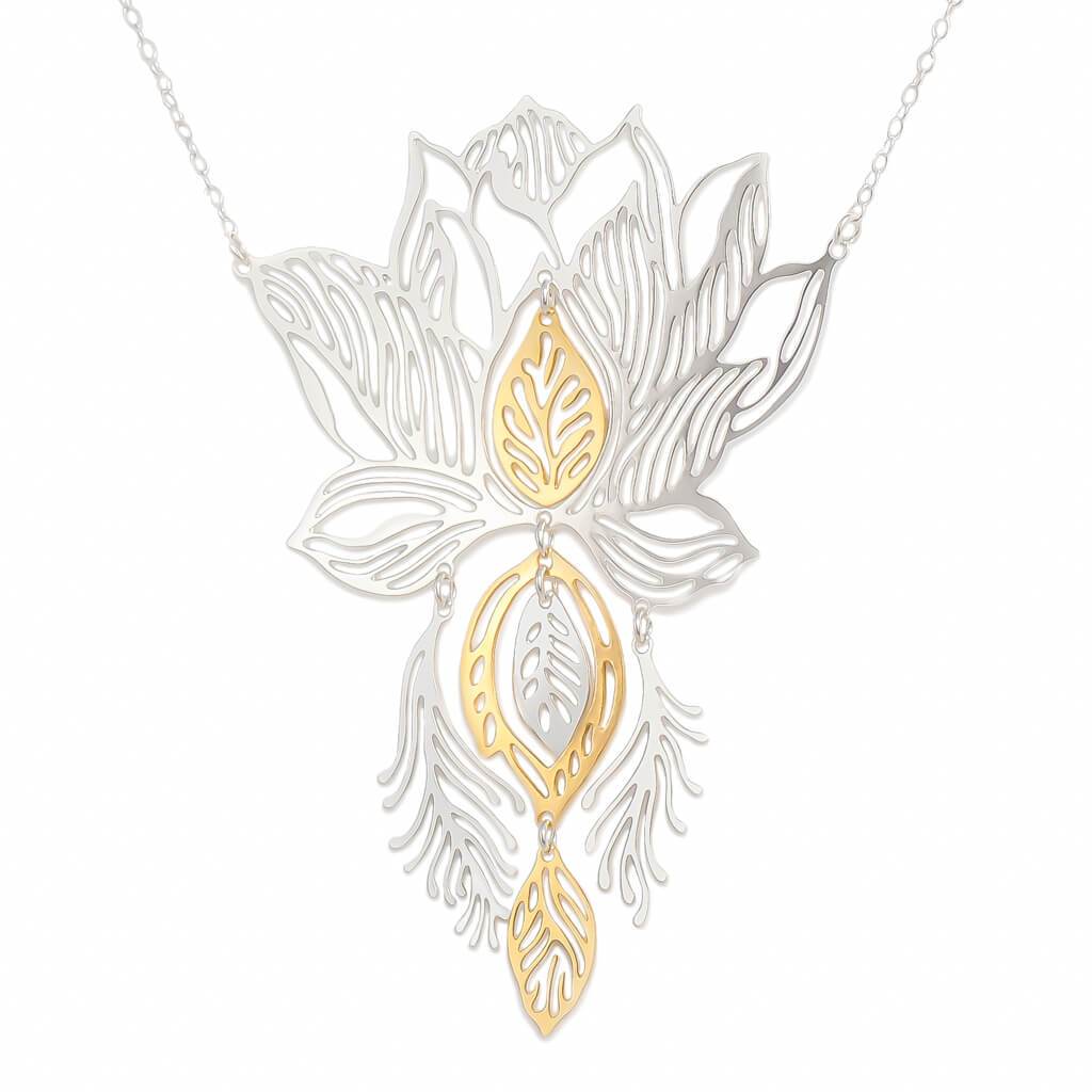 Lotus Necklace - 1 - Alucik